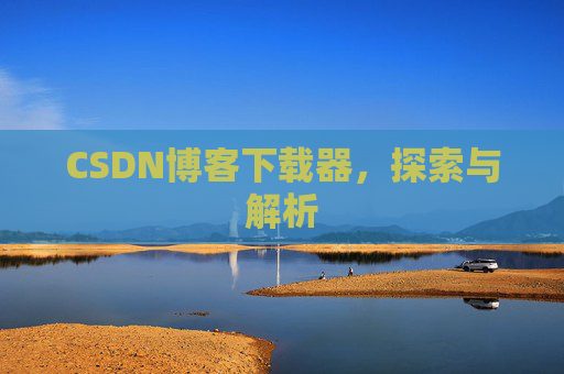 CSDN博客下载器，探索与解析